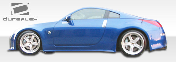 2003-2008 Nissan 350Z Z33 Duraflex C-2 Body Kit - 4 Piece - Includes C-2 Front Bumper Cover (100490) Drifter 2 Rear Bumper Cover (100492) Drifter 2 Side Skirts Rocker Panels (100493)