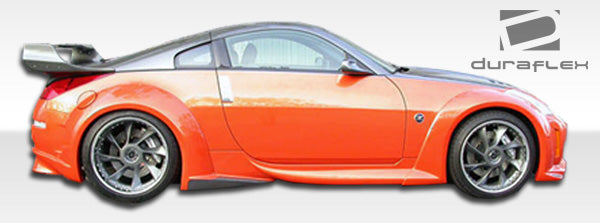 2003-2008 Nissan 350Z Z33 Duraflex Vader 3 Wide Body Rear Fender Flares - 2 Piece