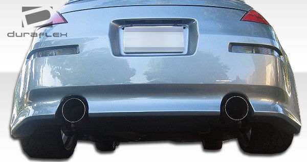 2003-2008 Nissan 350Z Z33 Duraflex V-Speed Body Kit - 4 Piece - Includes V-peed Front Bumper Cover (105646) V-Speed Side Skirts Rocker Panels (105647) V-Speed Rear Bumper Cover (105648)