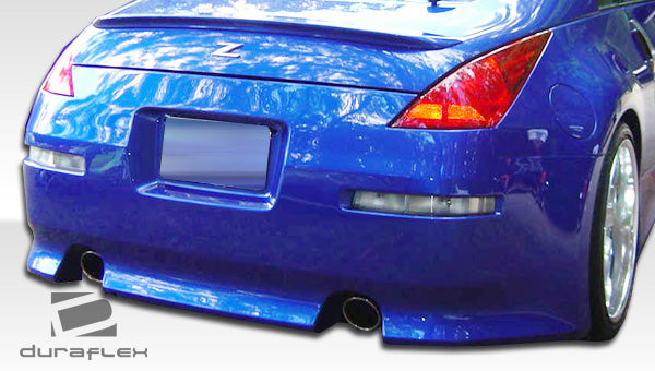 2003-2008 Nissan 350Z Z33 Duraflex V-Speed Body Kit - 4 Piece - Includes V-peed Front Bumper Cover (105646) V-Speed Side Skirts Rocker Panels (105647) V-Speed Rear Bumper Cover (105648)