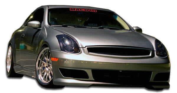 2003-2007 Infiniti G Coupe G35 Duraflex C-Sport Body Kit - 4 Piece - Includes C-Sport Front Bumper Cover (105885) GT Competition Side Skirts Rocker Panels (102293) C-Sport Rear Bumper Cover (105886)