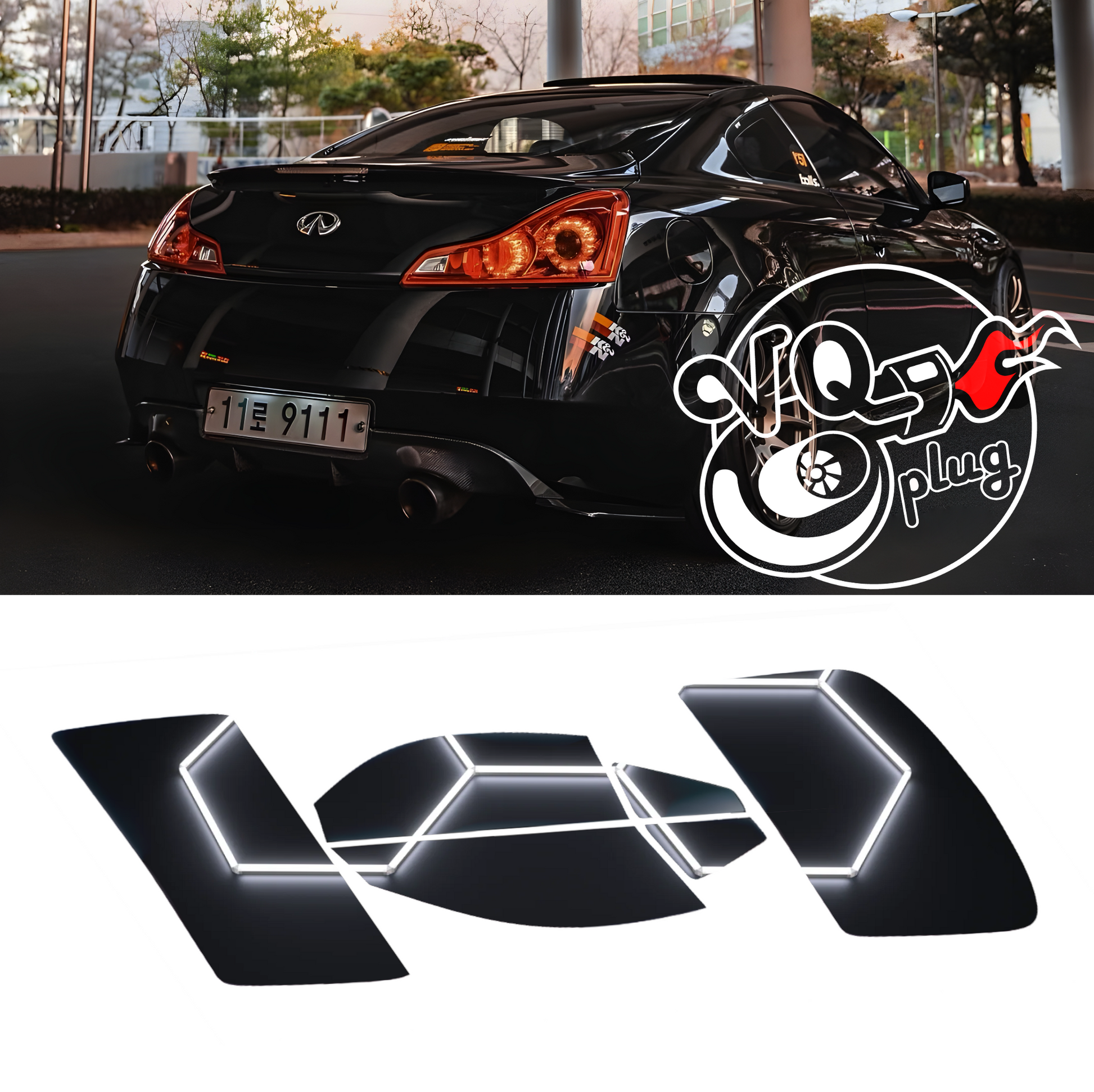 G37/Q60 Coupe Nano Carbon Super Gloss Precut Window Tints | Front/Sides/Rear Customizer - Cosmetic, Coupe, Discount $5,