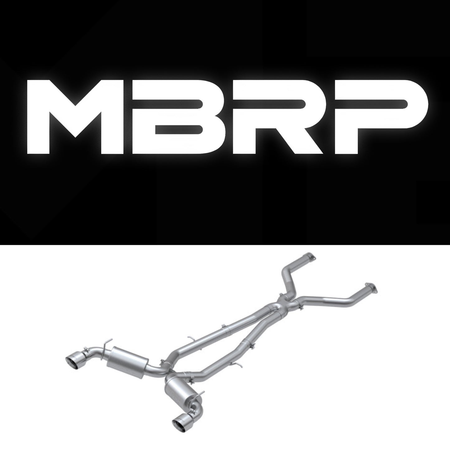 MBRP 17+ Infiniti Q60 3.0L RWD/AWD Cat Back Dual Rear