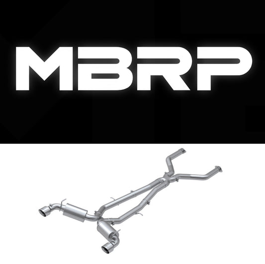 MBRP 17+ Infiniti Q60 3.0L RWD/AWD Cat Back Dual Rear