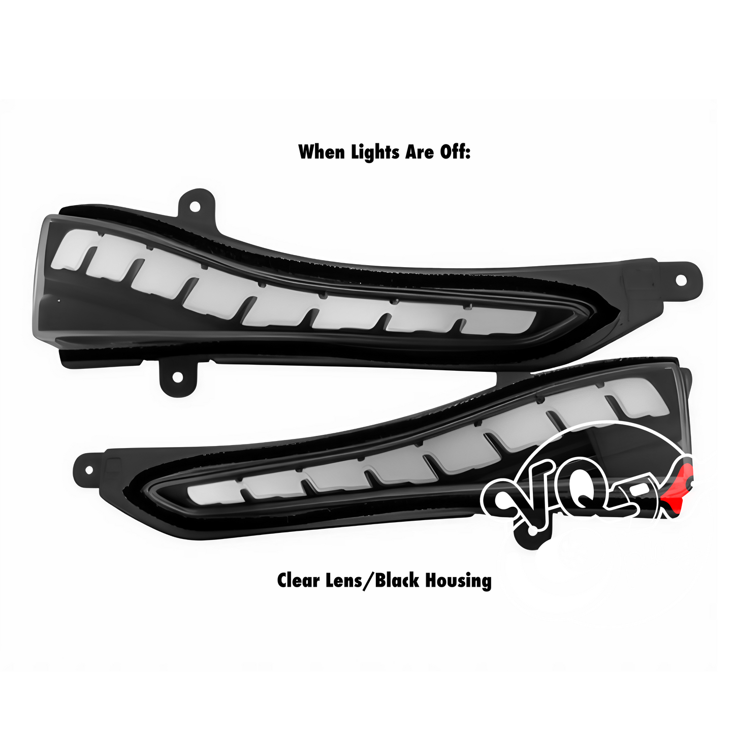 Q50/Q60 RGB Sequential Side Mirror Lights | VQPlug - Competition Use, Cosmetic, Discount $10, Ebay, Q50