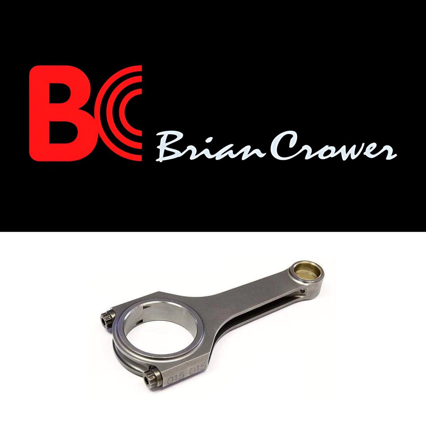 Brian Crower Connecting Rods - Nissan VQ37HR - 5.886in Length w/ ARP 625+ Bolts