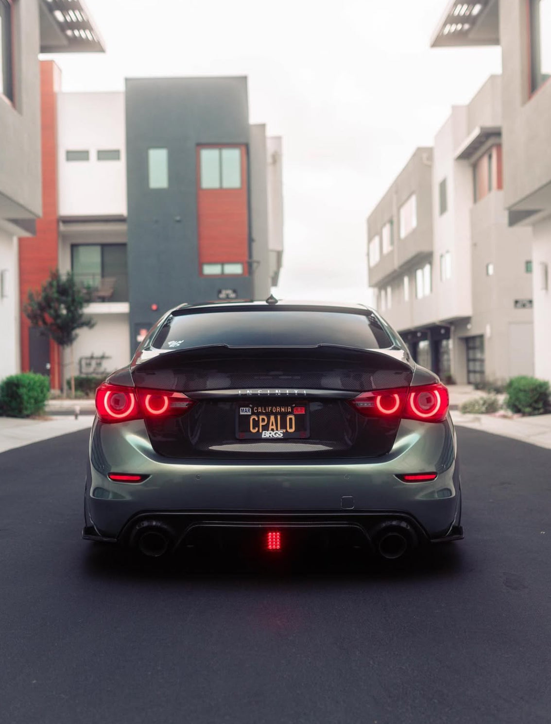 2014-2022 Q50 JDM 400R Tail Lights - Cosmetic, Discount $20, Ebay, Free Shipping, Q50 gray infiniti q50 aftermarket