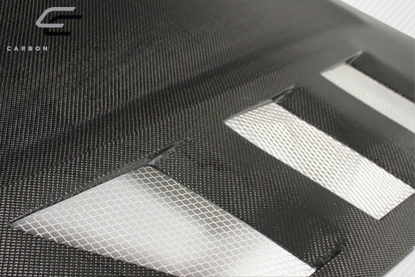 2009-2020 Nissan 370Z Z34 Carbon Creations Circuit Hood - 1 Piece