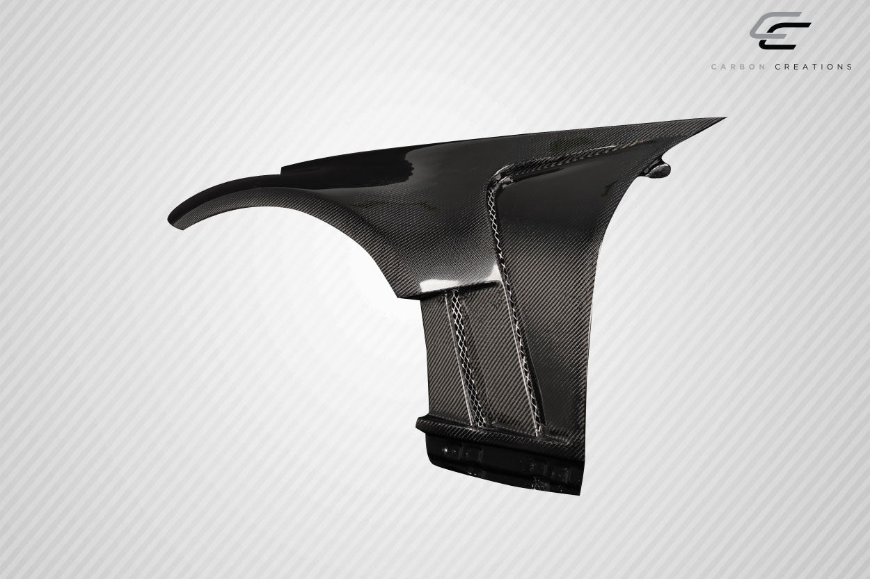 2003-2008 Nissan 350Z Z33 Carbon Creations AMS GT2 Front Fenders (+12mm) - 2 Piece