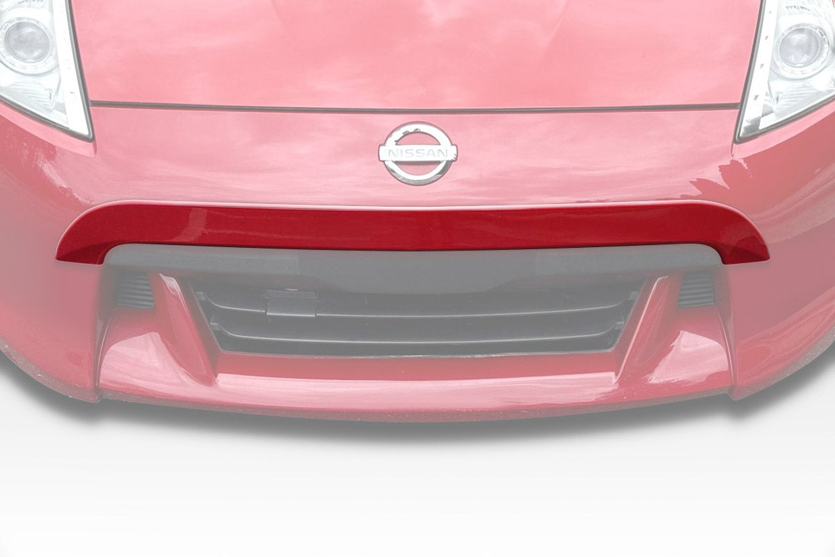 2009-2012 Nissan 370Z Z34 Duraflex Nismo Look Front Bumper Lip Spoiler Nose Finisher - 1 Piece