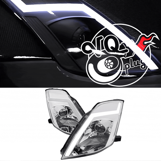 350Z Chrome Spec-D LED Sequential Headlights | 2003-2009 - 350z, Competition Use, Cosmetic, Discount $10, Ebay