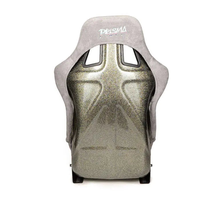 NRG FRP Bucket Seat ULTRA Edition - Medium (Grey Alcantara/Grey Pearlized Back)