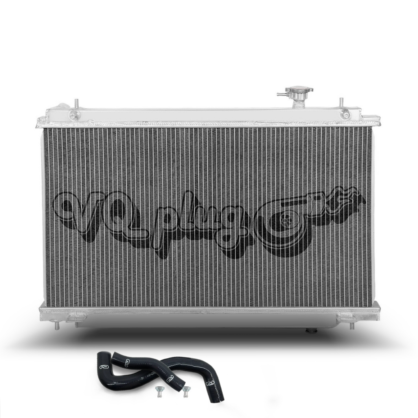 G35 Coupe All-Aluminum Dual-Core Radiator + Logo| Lightweight Direct Fit Replacement - Coupe, Discount $15, Ebay, G35,