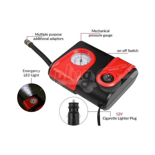 12V 150PSI Portable Car Tire Auto Inflating Air Compressor - 350z, 370z, Coupe, Discount $3, Ebay