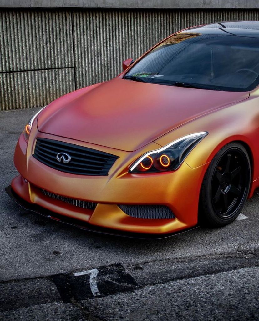 G37 Coupe IPL Style Front Bumper | Polyurethane Construction