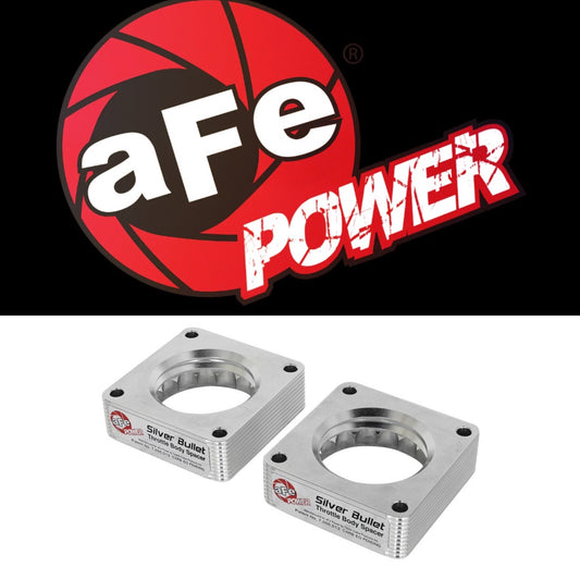 aFe Silver Bullet Throttle Body Spacer 09-18 Nissan 370Z V6-3.7L (VQ37VHR)