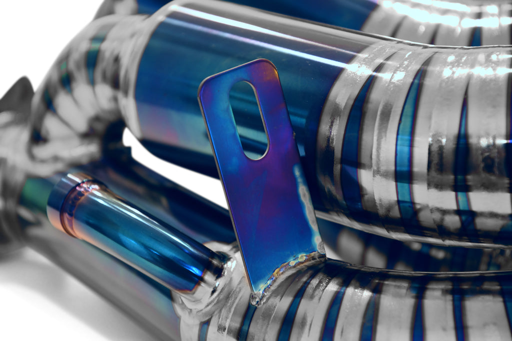 G35/350Z VQPlug Ti-Phoon Pipes | Titanium Resonated Test Pipes VQ35DE