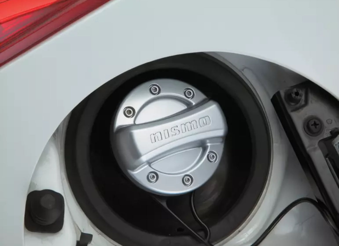 Genuine Nismo Aluminum Fuel Filler Cap Cover - 350z, 370z, Cosmetic, Coupe, Discount $10
