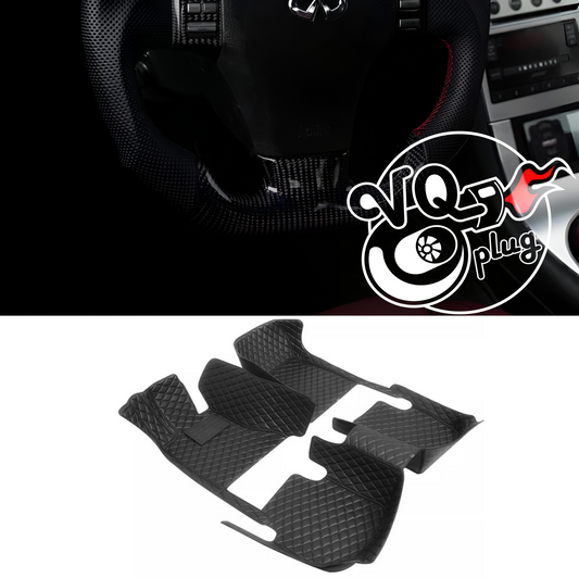 G35 Coupe/Sedan Diamond Stitched Customized Floor Mats | VQ35DE - Competition Use, Cosmetic, Coupe, Discount $15, Ebay