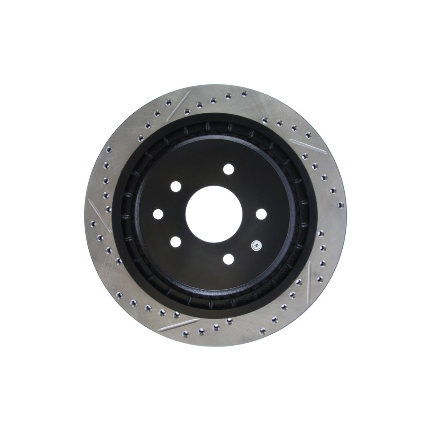 StopTech G37/370Z Akebono SportStop Slotted & Drilled Rear Right Rotor