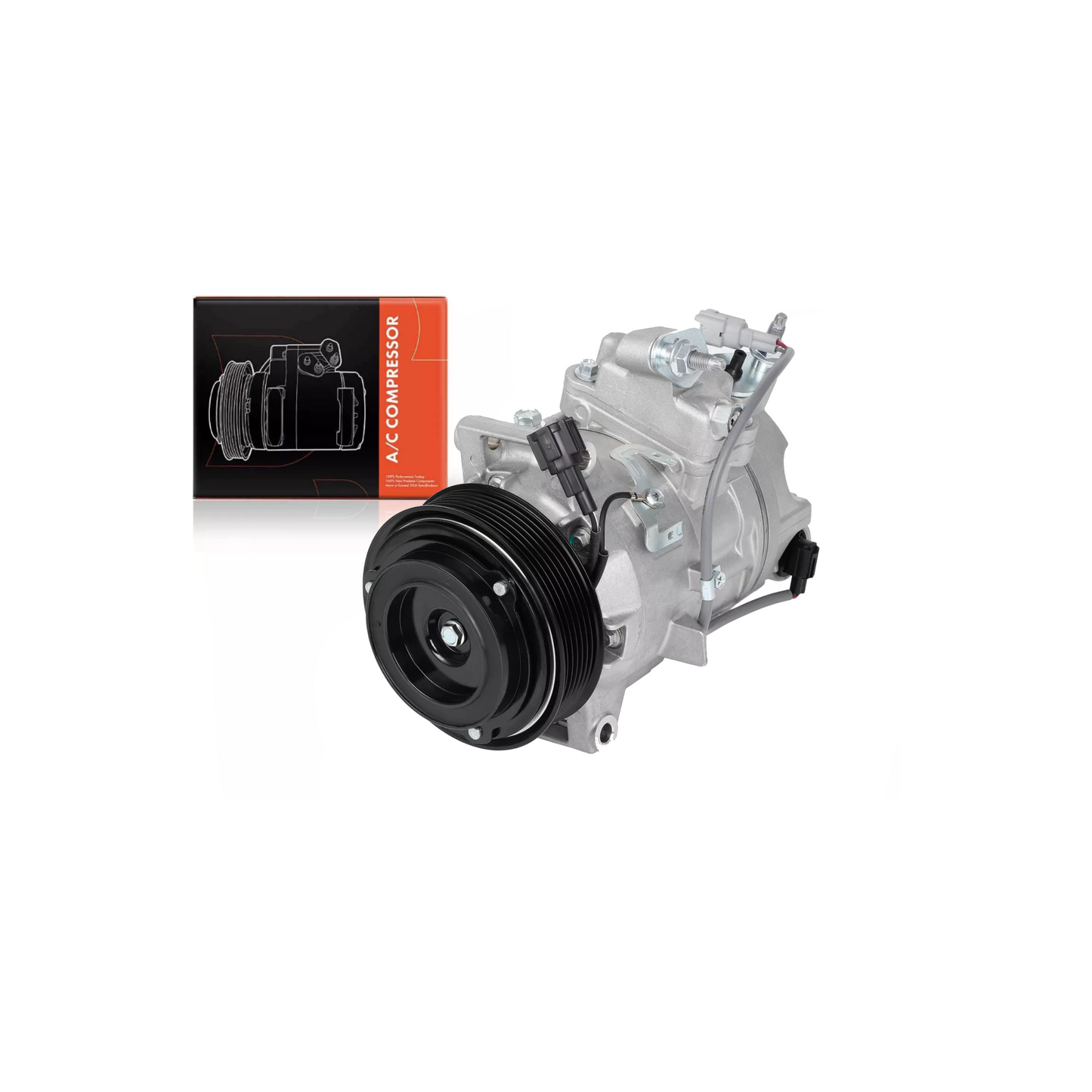 G35 HR Sedan Complete AC Compressor with Clutch | OEM Replacement VQ35HR - Discount $10, Ebay, G35, Maintenance/OEM