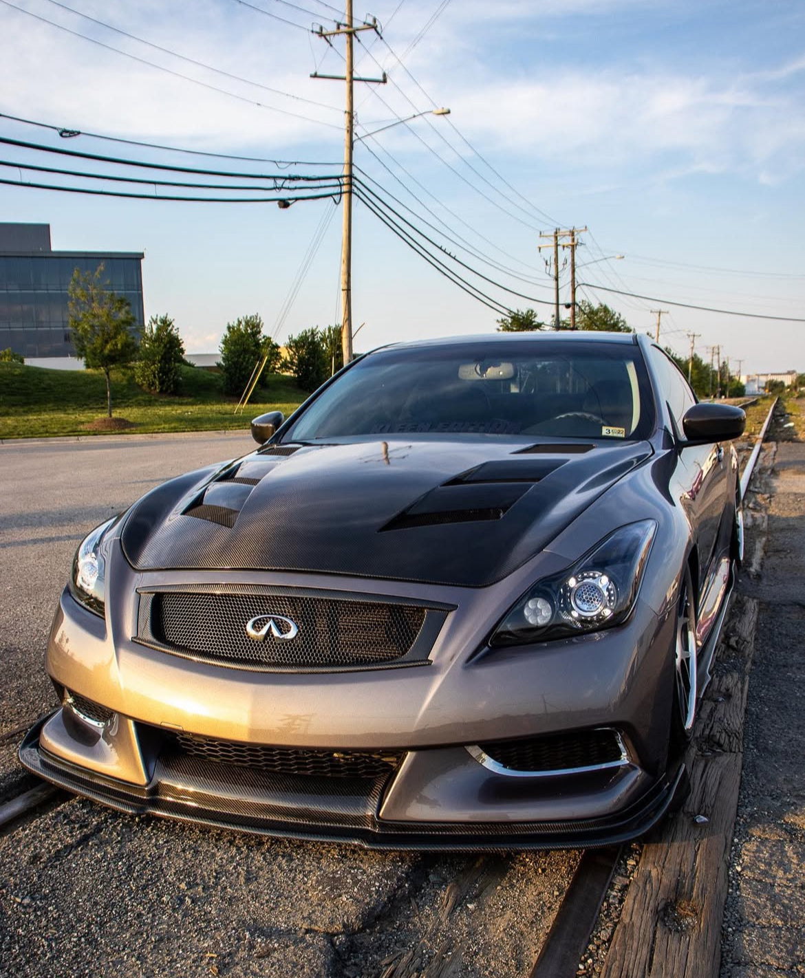 G37 Coupe IPL Style Front Bumper | Polyurethane Construction - Bumpers, Cosmetic, Coupe, Discount $30, Ebay