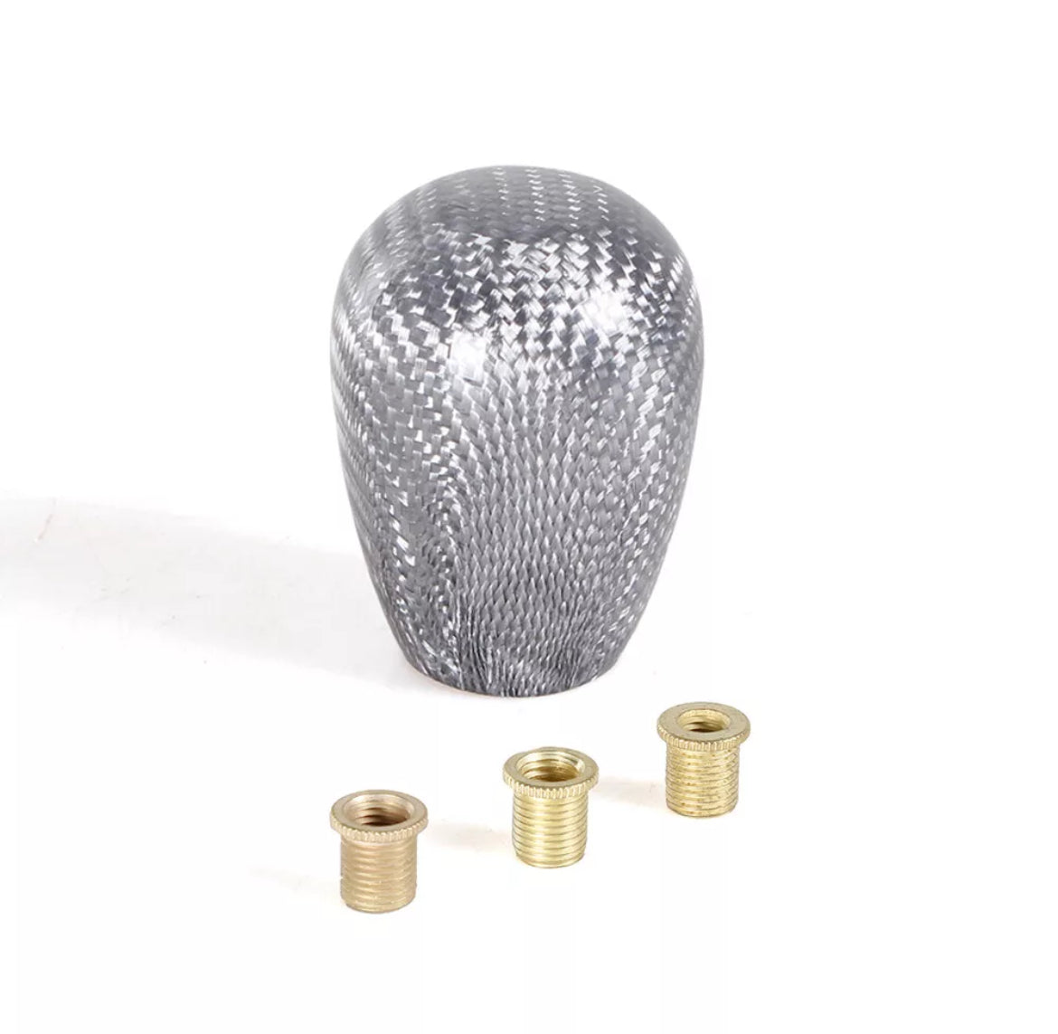 Customizable Carbon Fiber Shorty Shift Knob - 350z, 370z, Cosmetic, Coupe, Discount $5