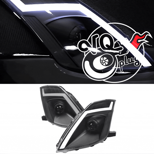 350Z Black Spec-D LED Sequential Headlights | 2003-2009 - 350z, Competition Use, Cosmetic, Discount $10, Ebay