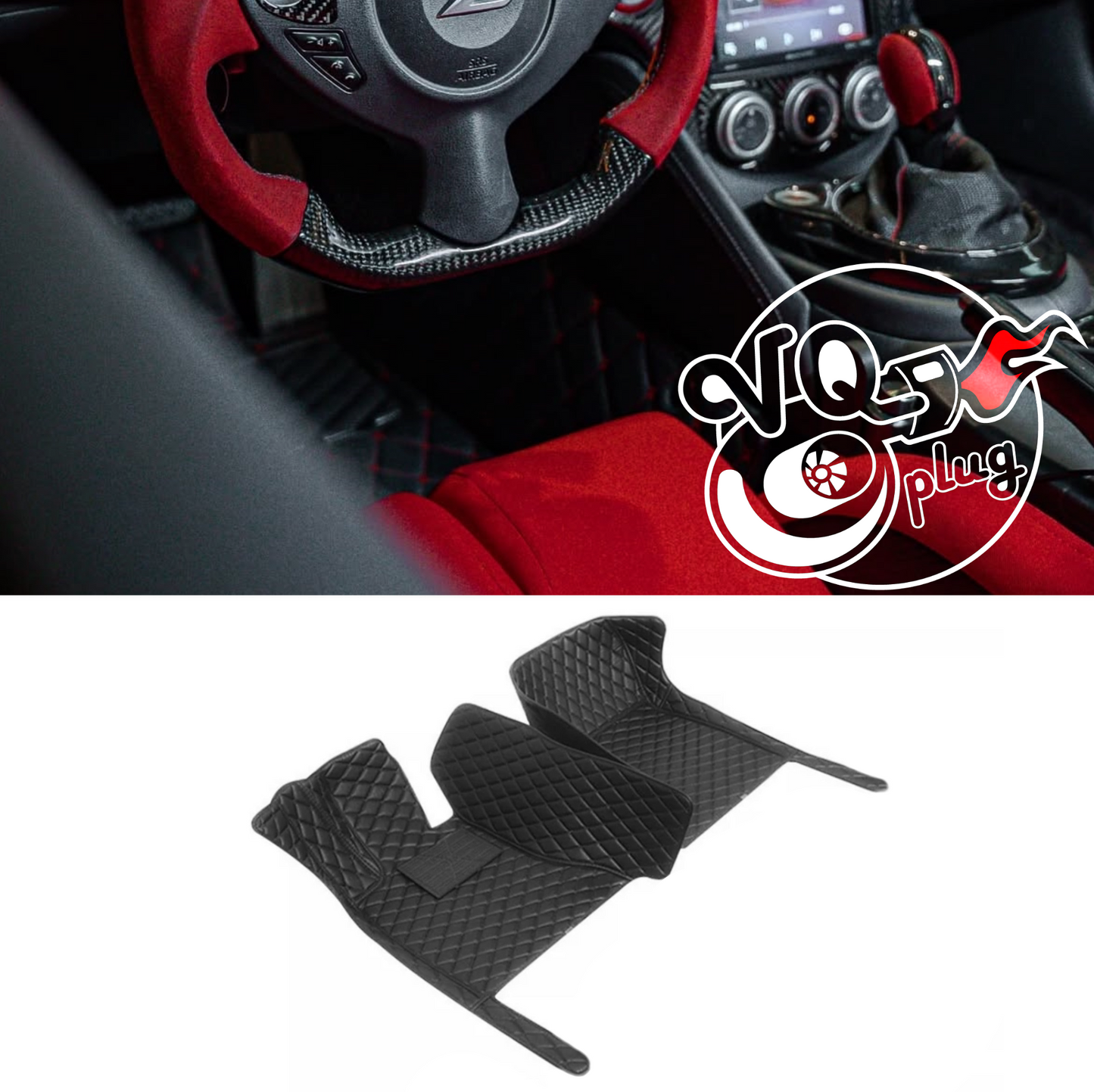 370Z Diamond Stitched Customized Floor Mats | VQ37VHR - 370z, Competition Use, Cosmetic, Discount $15, Ebay