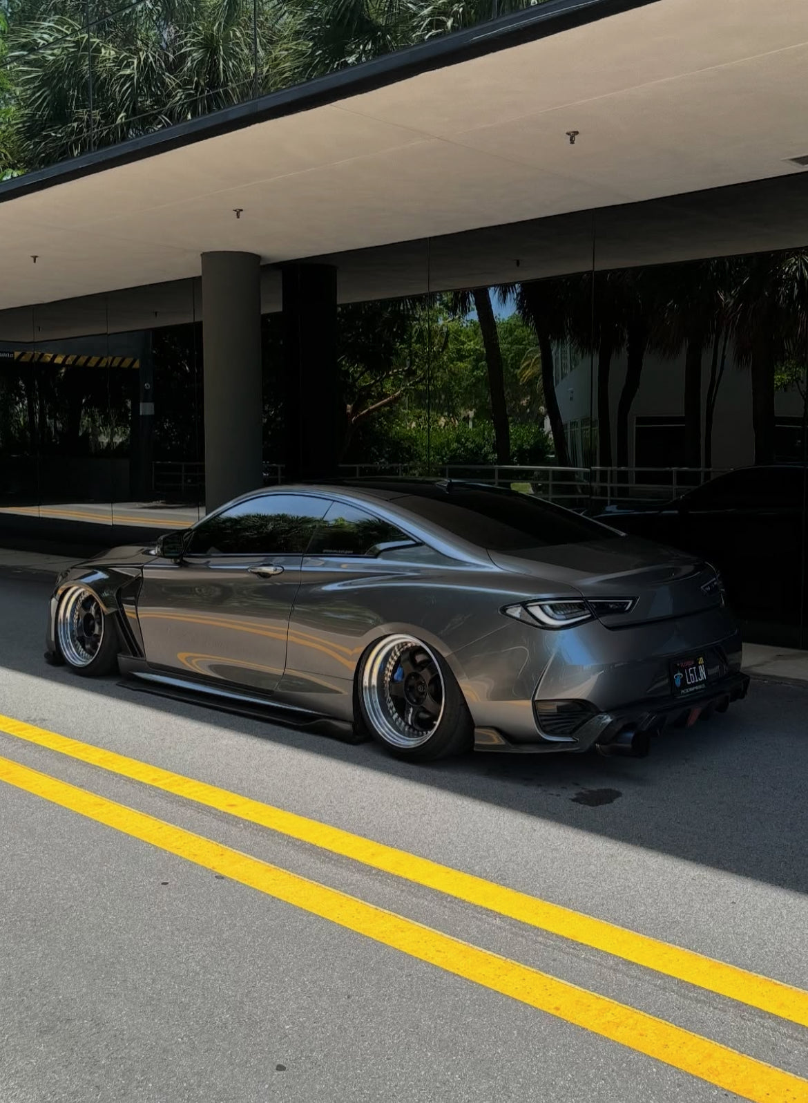 Q60 Nano Carbon Super Gloss Precut Window Tints | Front/Sides/Rear Customizer - Competition Use, Cosmetic, Discount $5,