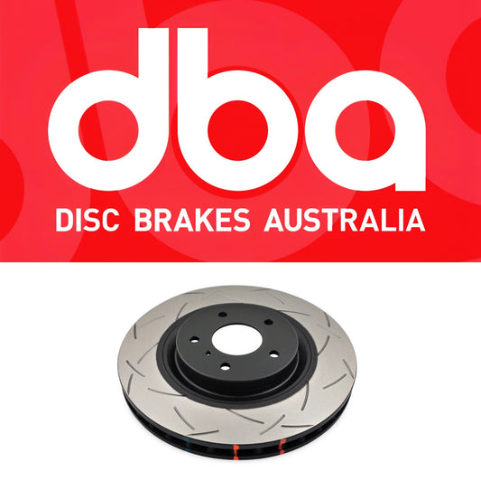 DBA 03-07 350Z / 03-04 G35 w/ Brembo Front Slotted 4000 Series Rotor