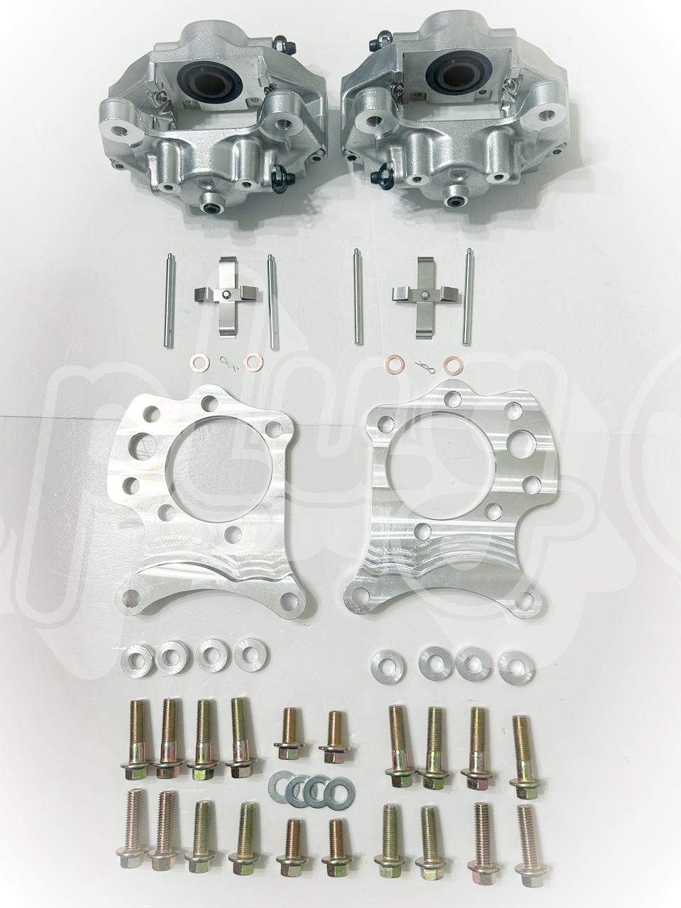 Rear Dual Caliper Brake Kit | G35 and 350z - 350z, 370z, Competition Use, Discount $10, Ebay silver brake caliper kit