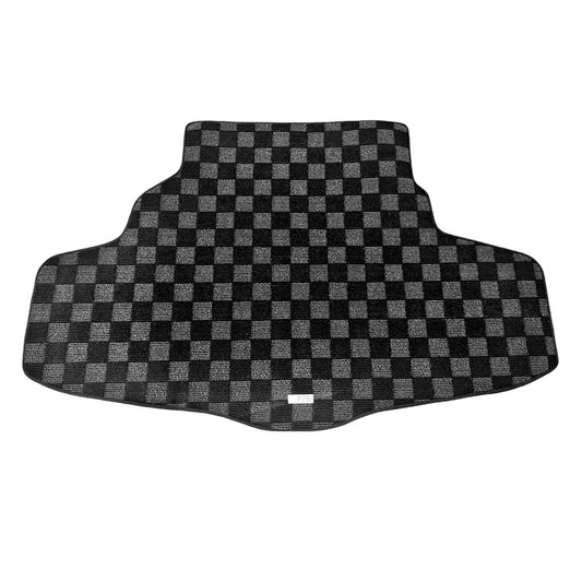P2M G35/G37 Sedan Dark Grey Checkered Racing Trunk Mat