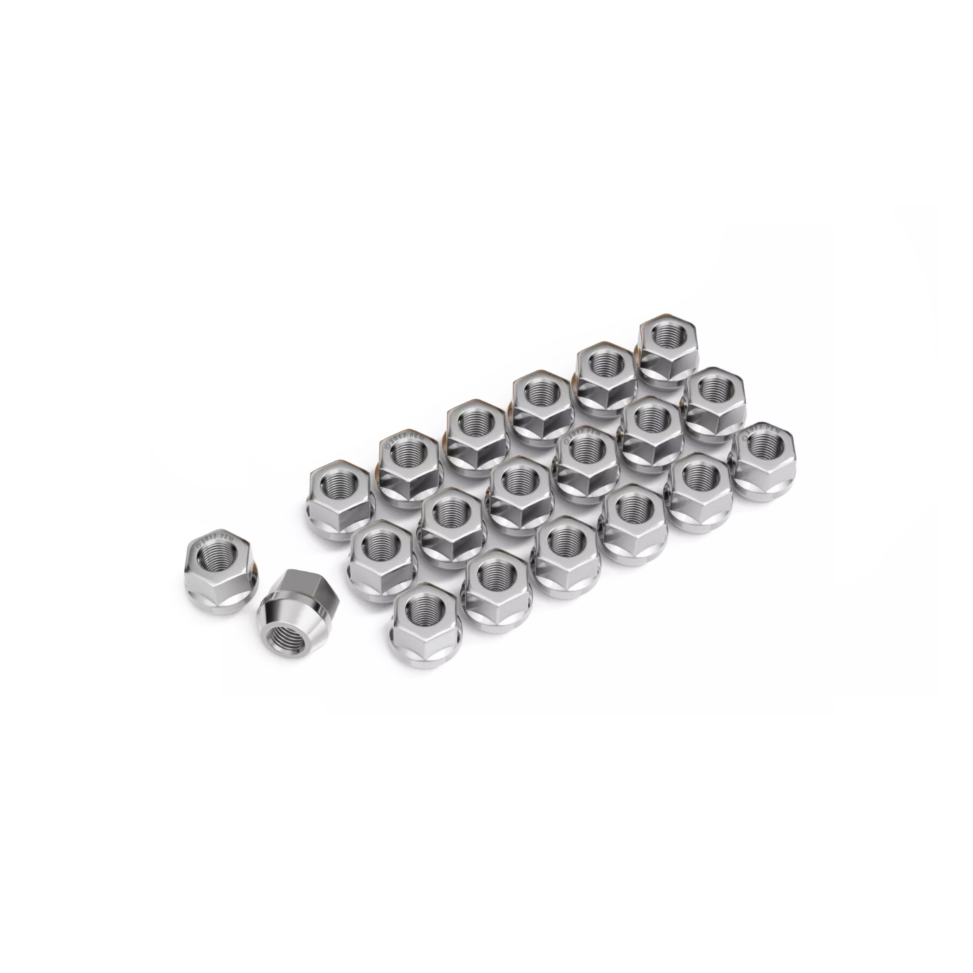 Steel M12x1.25 Open-End Lug Nut Set - 350z, 370z, Competition Use, Coupe, Discount $5