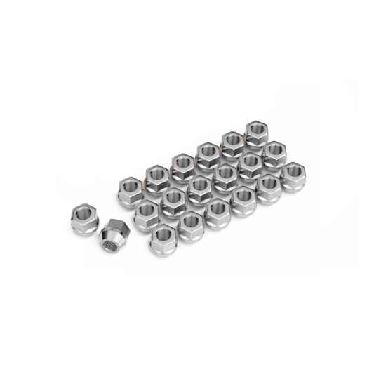 Steel M12x1.25 Open-End Lug Nut Set - 350z, 370z, Competition Use, Coupe, Discount $5