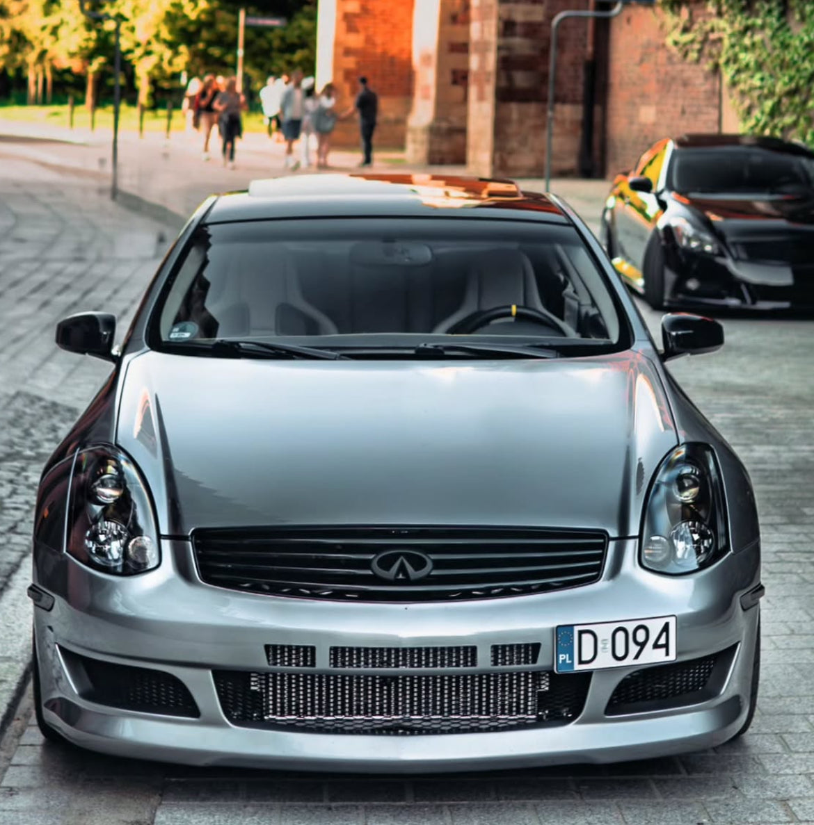 G35 Coupe K2 Remix Bumper - Bumpers, Cosmetic, Coupe, Discount $20, G35 silver infiniti g35 coupe