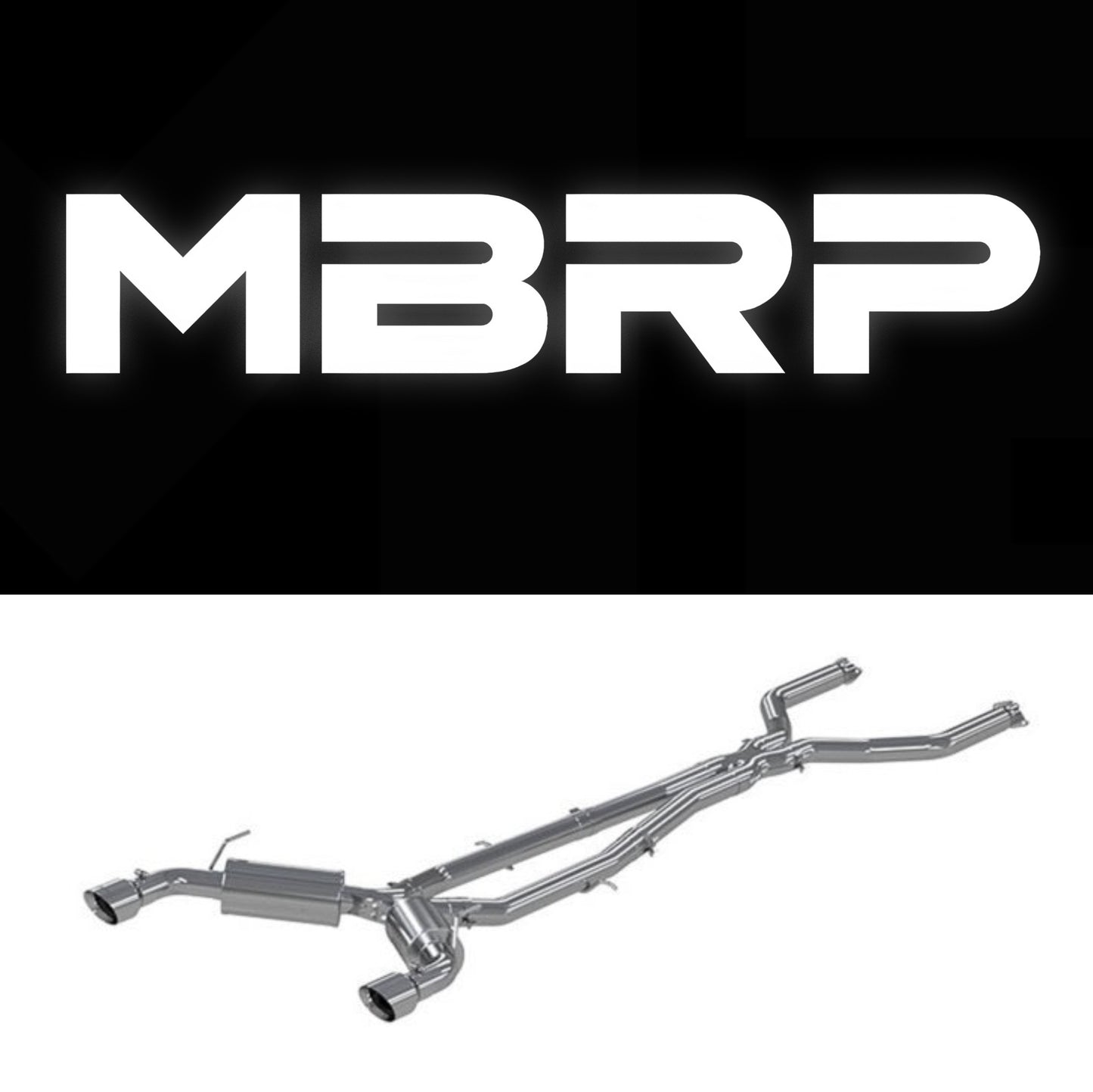 MBRP 16+ Infiniti Q50 3.0L RWD/AWD 3in Cat Back w/ 4.5in OD Tips - T304