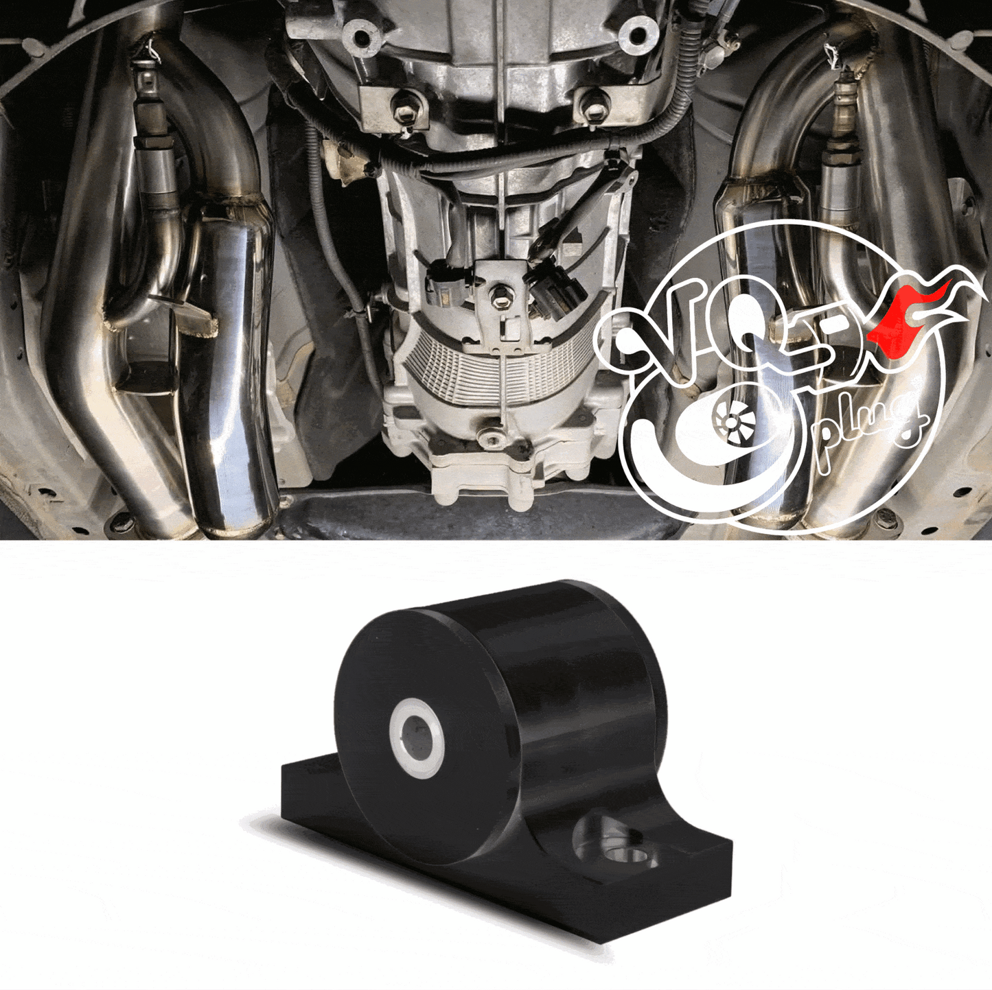 Upgraded Type 2 Billet Aluminum POM Transmission Mount | G35/350Z