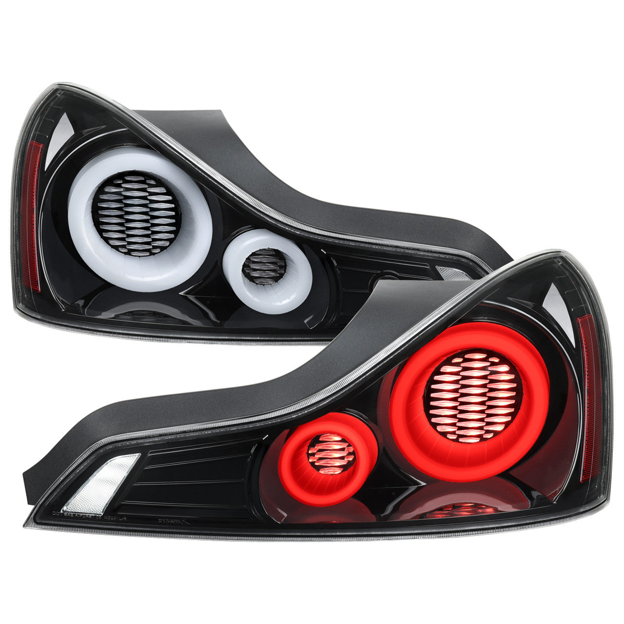 Spec-D G37/Q60 Coupe Customizable LED Sequential Halo Tail Lights
