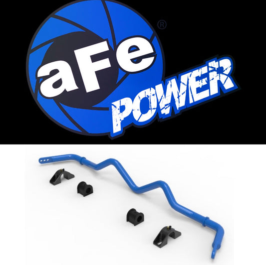 aFe 16-21 Infiniti Q50/Q60 3.0L (tt) Rear Sway Bar Blue