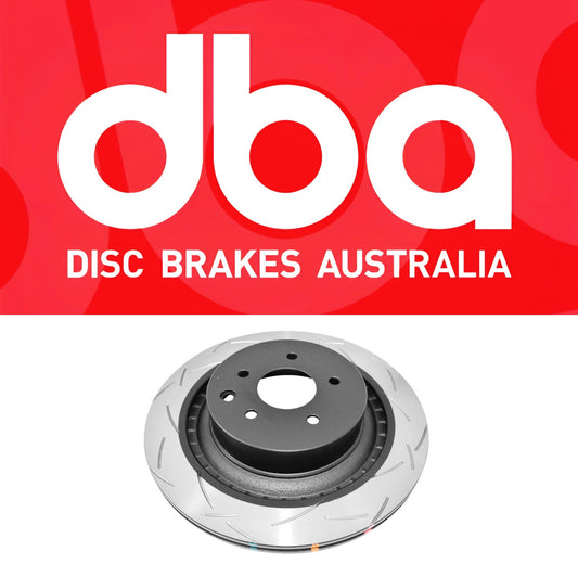 DBA 09+ Nissan 370Z Sport / Infiniti G37 Sport Rear Slotted 4000 Series Rotor