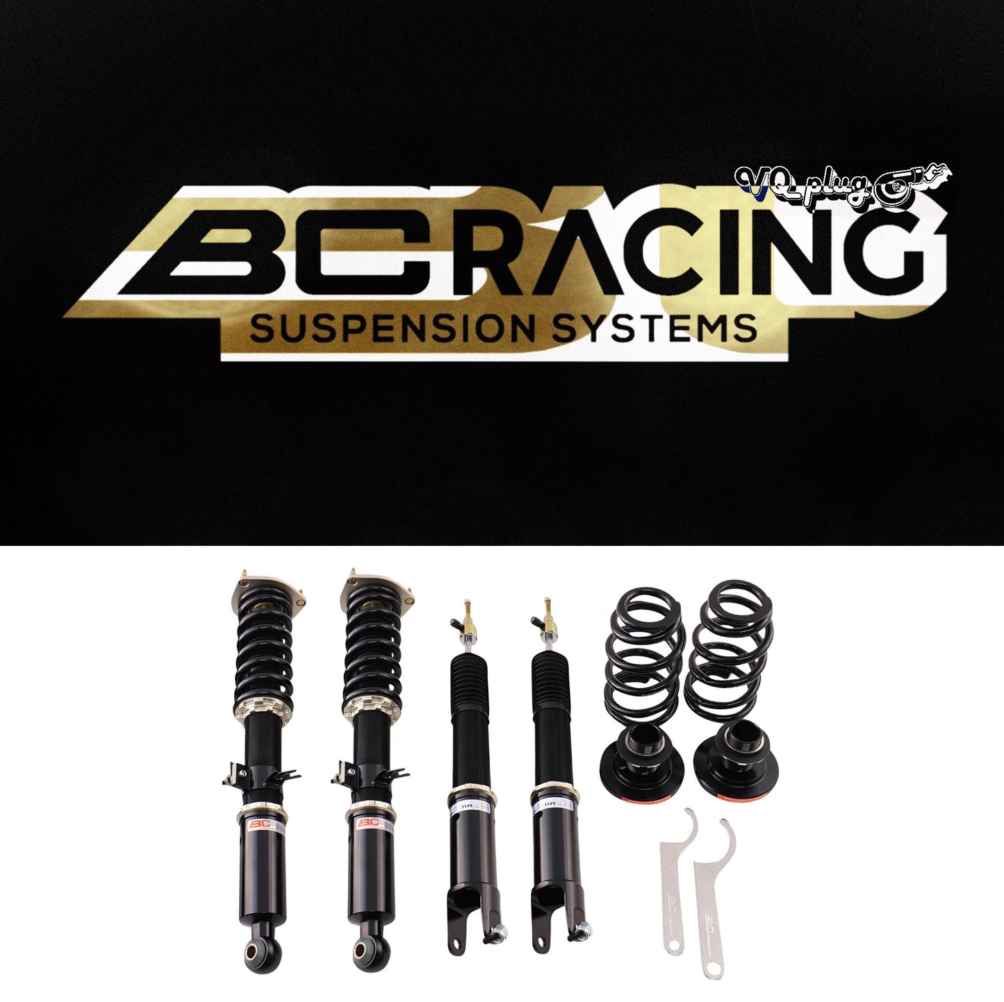 BC-Racing G35/G37/Q60 BR Type Coilovers | OEM Style RWD - Coupe, Free Shipping, G35, G37, Performance