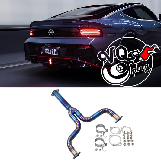 2023+ Nissan Z VQPlug Ti-Phoon Y-Pipe | Titanium Exhaust VR30DDTT