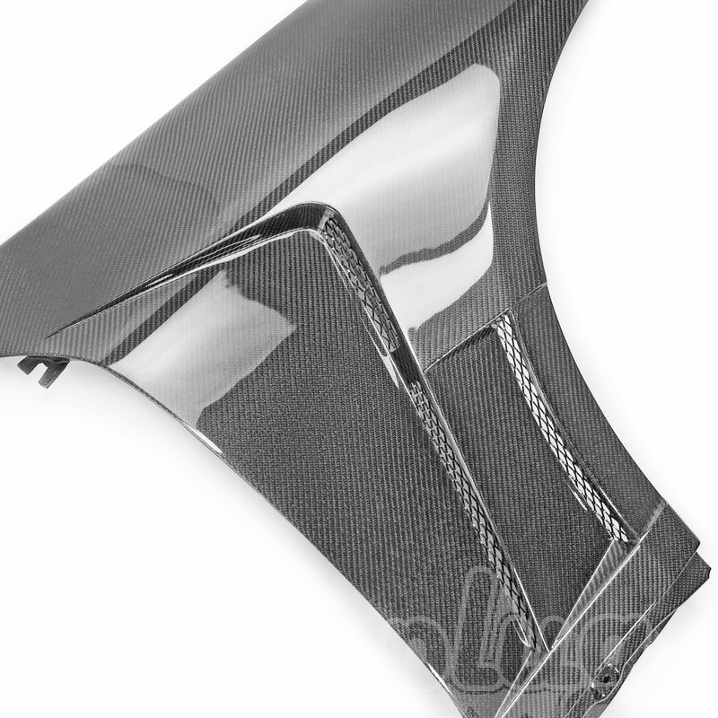 G37/Q60 VHR Coupe Carbon Fiber Vented Fenders | 2008-2013 G37 Coupe Fender Replacements - Cosmetic, Coupe, Discount