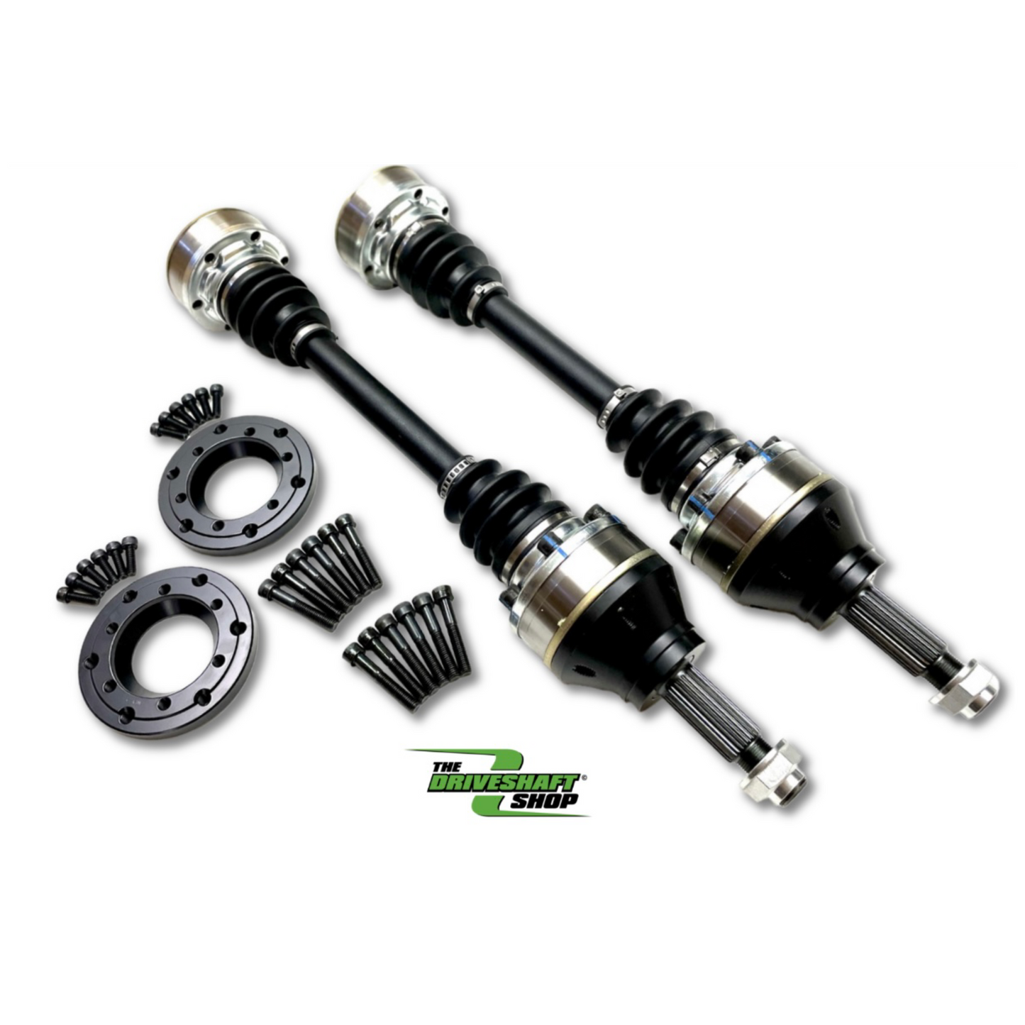 G35/350Z 900HP Level 5 Direct Fit Pro-Level Rear Axle w/ 108mm CV and Conversion Plate (Pair) - 350z, Competition Use,