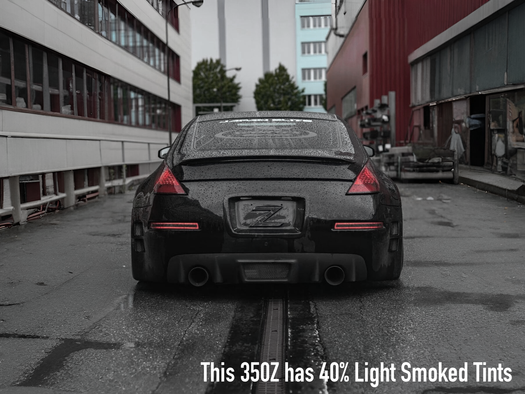 350Z Smoked Tail Light & Reverse Light Tint | Precision Cut Vinyl - 350z, Competition Use, Cosmetic, Discount $10, Ebay