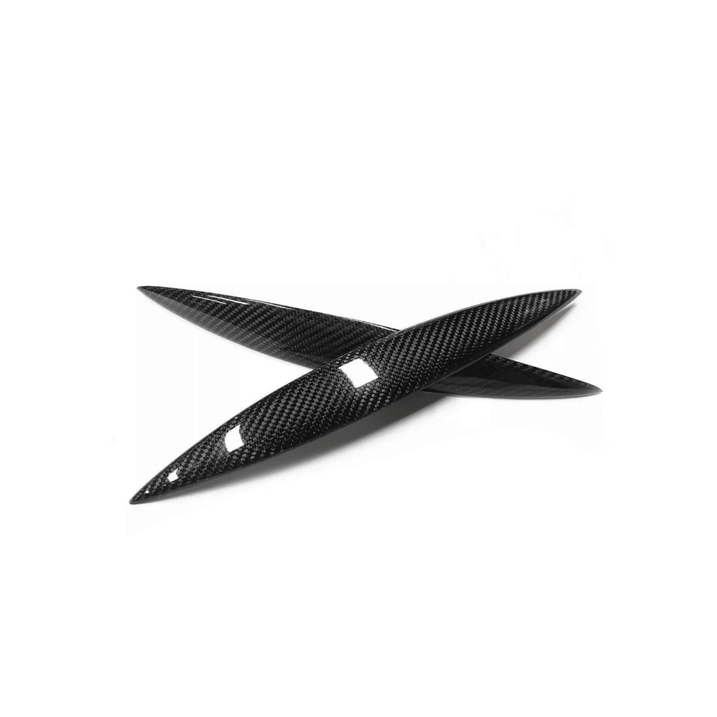 G35 Coupe Carbon Fiber Hard Cover Eyelids | 2003-2007 Coupe - Competition Use, Cosmetic, Coupe, Discount $5, G35