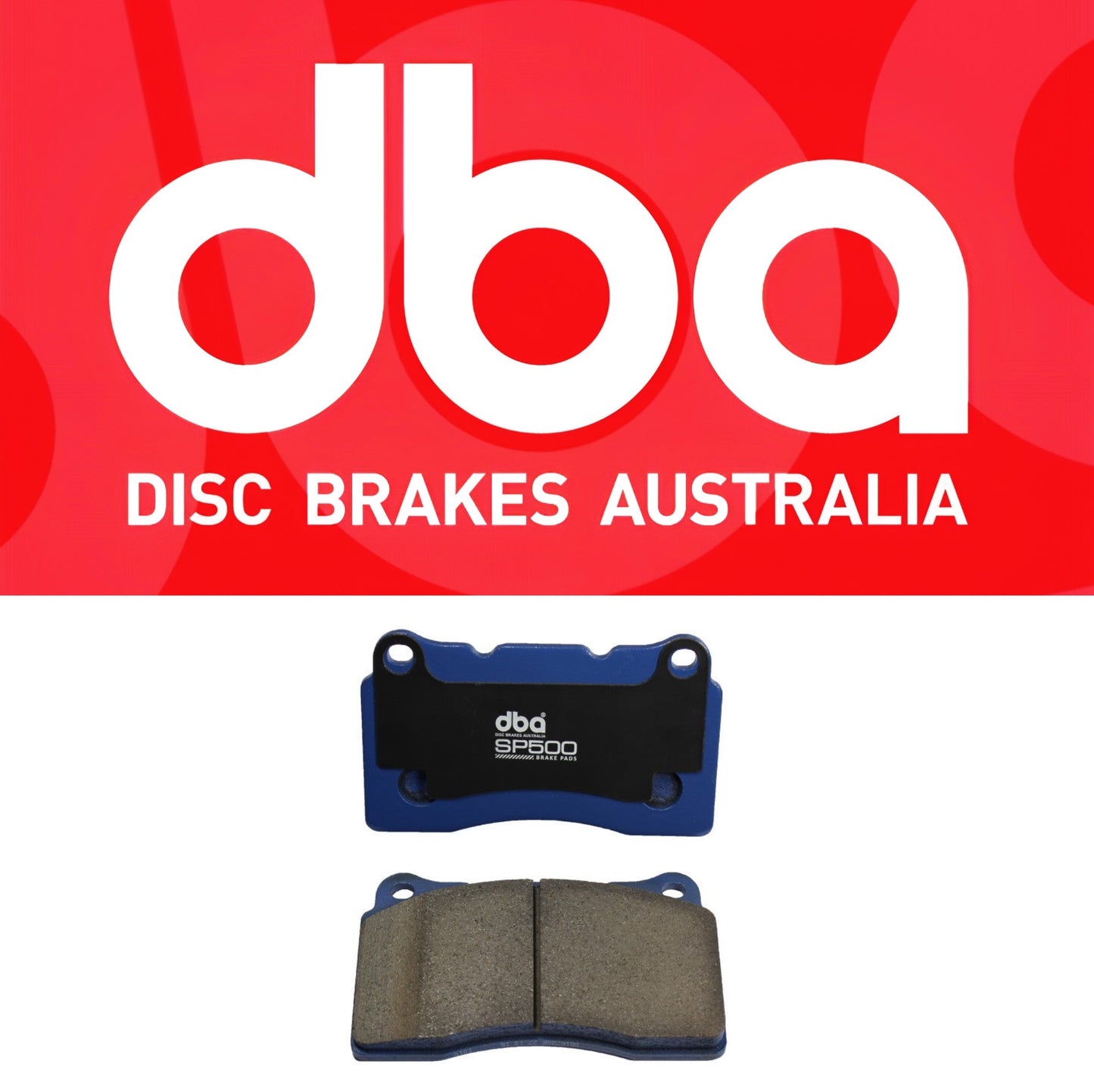 DBA 03-06 EVO / 04-09 STi / 03-07 350Z Track Edition/G35 w/ Brembo SP500 Rear Brake Pads