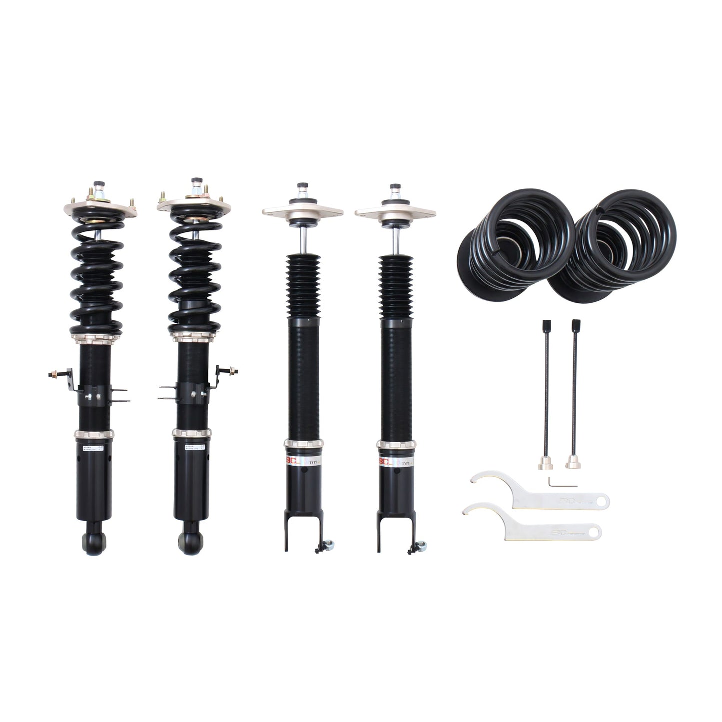 BC-Racing 370Z BR Type Coilovers | OEM Style RWD - 370z, Free Shipping, Performance, VQ37VHR