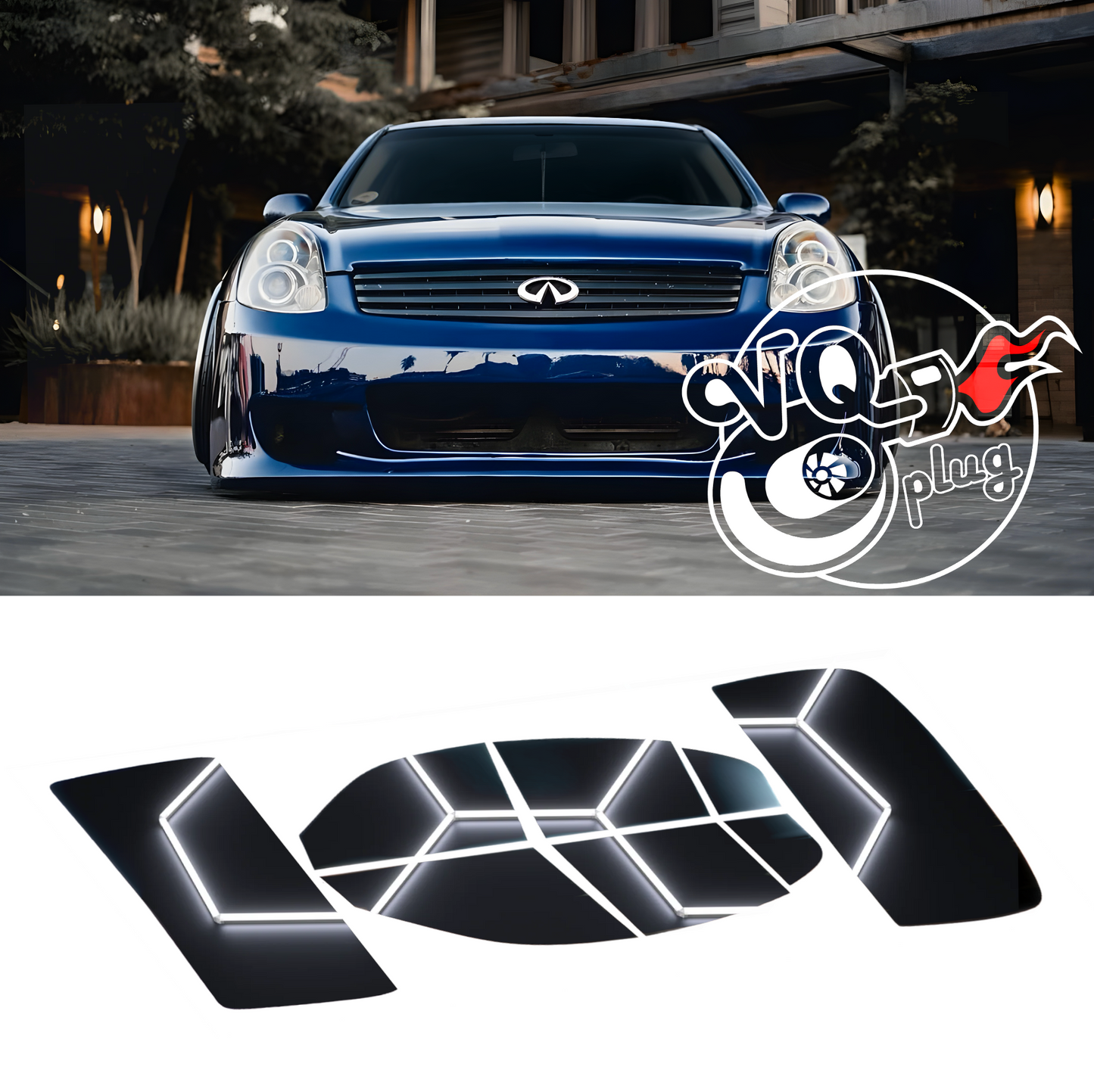 G35 Sedan Nano Carbon Super Gloss Precut Window Tints | Front/Sides/Rear Customizer - Competition Use, Cosmetic,